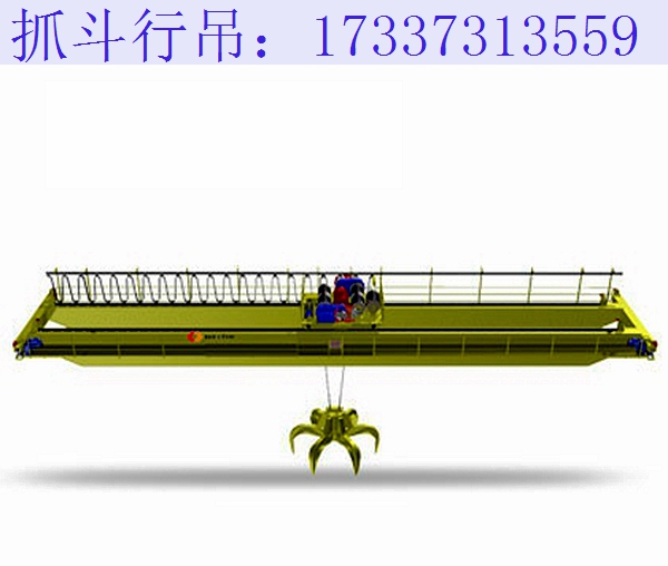 山东QZ型抓斗桥式起重机厂家 抓斗行吊的应用领域