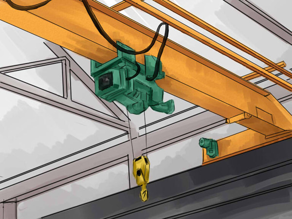 QD型5T吊钩桥式起重机润滑处理注意事项