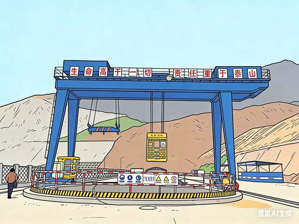 关于竖井龙门吊轨道变形原因分析