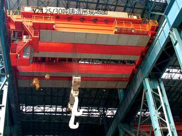 冶金起重机的部件维护要点 QDY型5T冶金行吊